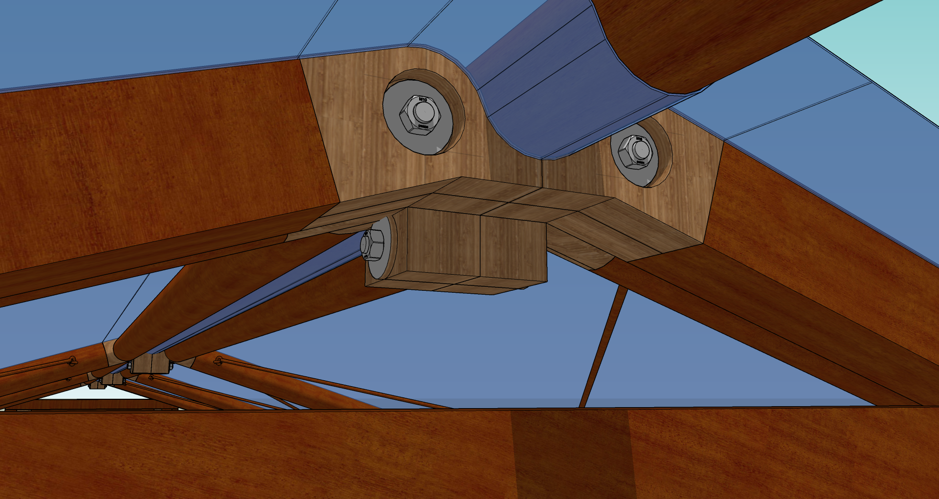 Modulares Gewächshaus aus Holz | Bambutec International